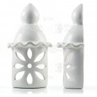White Ceramic Chimney Wall Light - Algarve White Ceramic Chimney Wall Light - Algarve