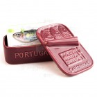 Stoneware Faience Sardine Can - Bordeaux - Por Ti Perco a Cabeça Stoneware Faience Sardine Can - Bordeaux - Por Ti Perco a Cabeça
